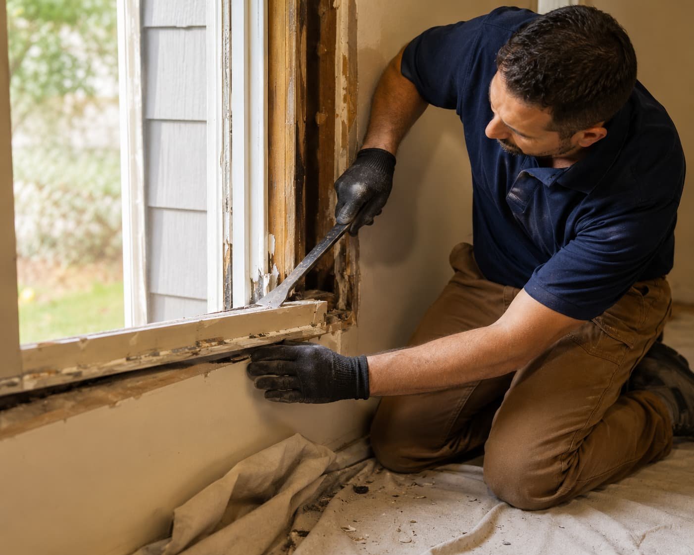 window replacement installation process Augusta GA